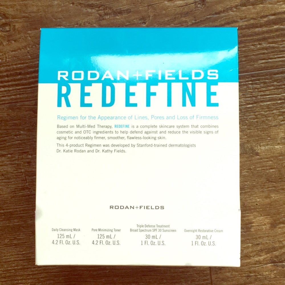 Rodan + Fields Redefine regimen